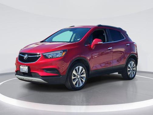 Winterberry Red Metallic 2019 Buick Encore Preferred