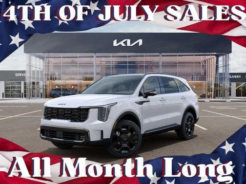 Snow White Pearl 2026 Kia Sorento Hybrid SX Prestige