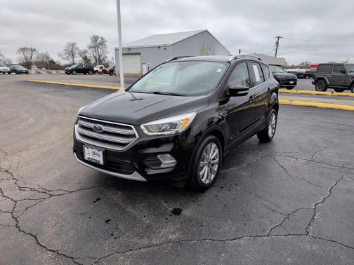 Shadow Black 2017 Ford Escape Titanium