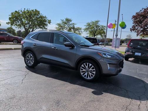 Carbonized Gray Metallic 2022 Ford Escape Titanium