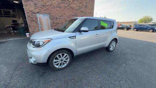 Bright Silver 2017 Kia Soul +