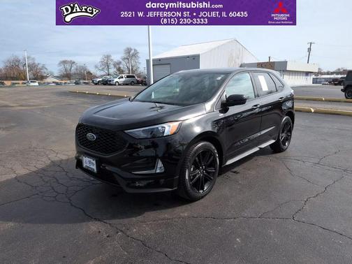 Agate Black Metallic 2022 Ford Edge ST Line