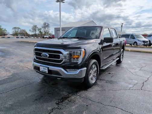 Antimatter Blue Metallic 2021 Ford F-150 XLT