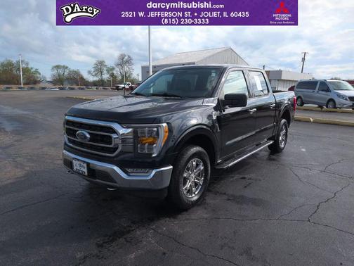 Antimatter Blue Metallic 2021 Ford F-150 XLT