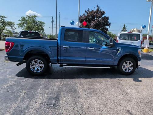 Atlas Blue Metallic 2023 Ford F-150 XLT