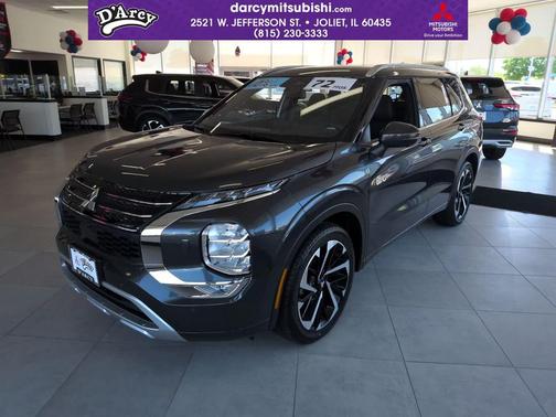 Graphite Gray/Black Roof 2025 Mitsubishi Outlander PHEV SEL