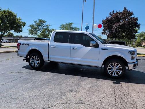 White 2017 Ford F-150 Lariat