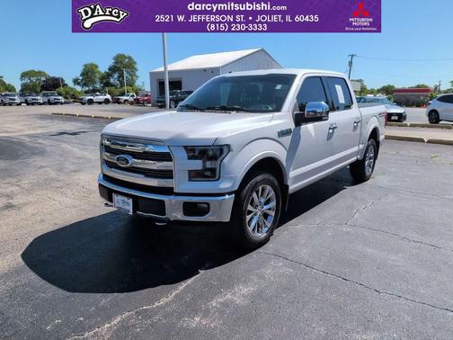 White 2017 Ford F-150 Lariat
