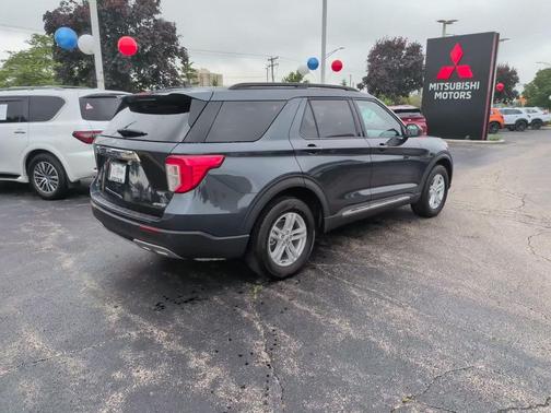Stone Blue Metallic 2023 Ford Explorer XLT