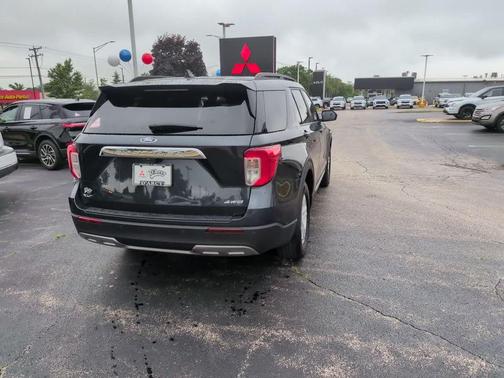 Stone Blue Metallic 2023 Ford Explorer XLT