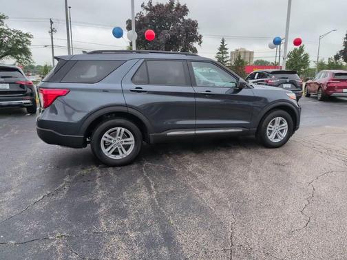 Stone Blue Metallic 2023 Ford Explorer XLT