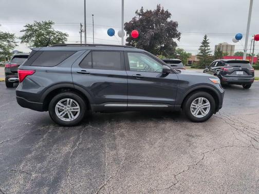 Stone Blue Metallic 2023 Ford Explorer XLT