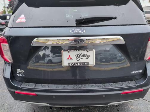 Stone Blue Metallic 2023 Ford Explorer XLT