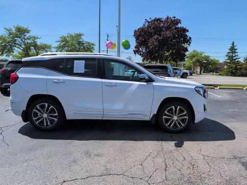 Summit White 2018 GMC Terrain Denali