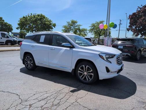 Summit White 2018 GMC Terrain Denali