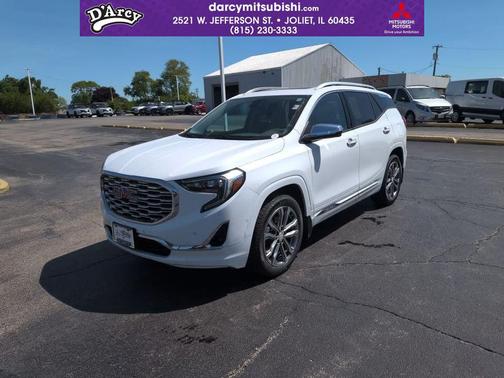 Summit White 2018 GMC Terrain Denali