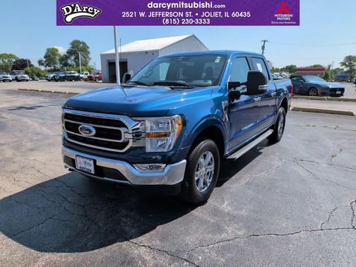 Atlas Blue Metallic 2023 Ford F-150 XLT