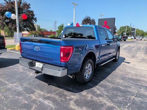 Atlas Blue Metallic 2023 Ford F-150 XLT