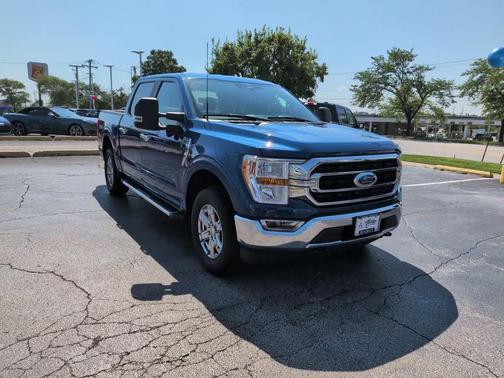 Atlas Blue Metallic 2023 Ford F-150 XLT