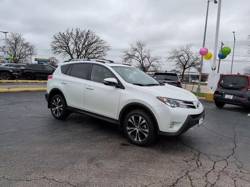 Blizzard Pearl 2015 Toyota RAV4 Limited