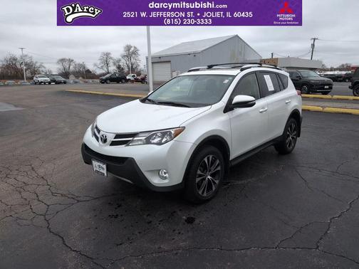 Blizzard Pearl 2015 Toyota RAV4 Limited