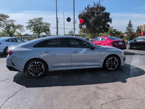 Wolf Gray 2021 Kia K5 GT-Line