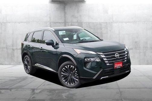 Obsidian Green 2026 Nissan Rogue Platinum