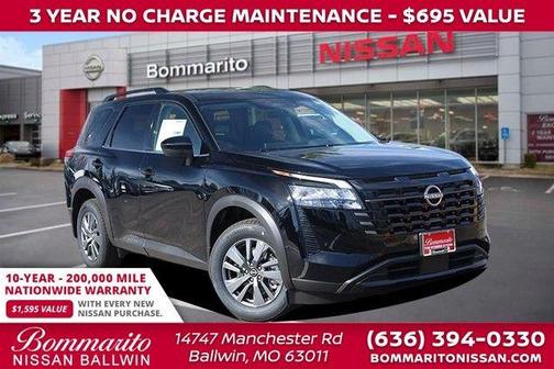 Black 2026 Nissan Pathfinder SV