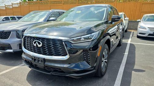 Mineral Black 2023 INFINITI QX60 Pure