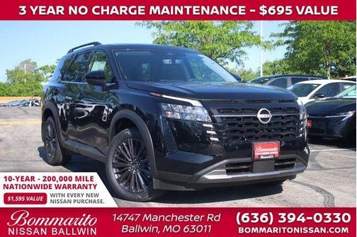 Black 2026 Nissan Pathfinder SL
