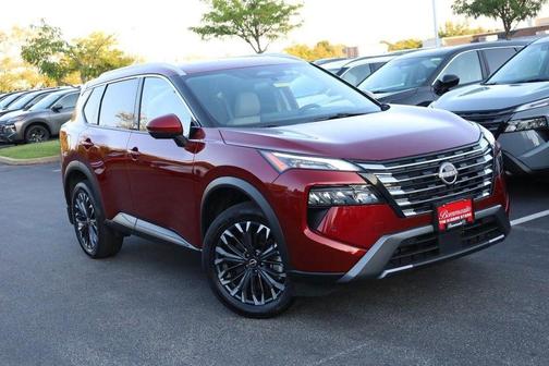 Scarlet Red 2025 Nissan Rogue SL