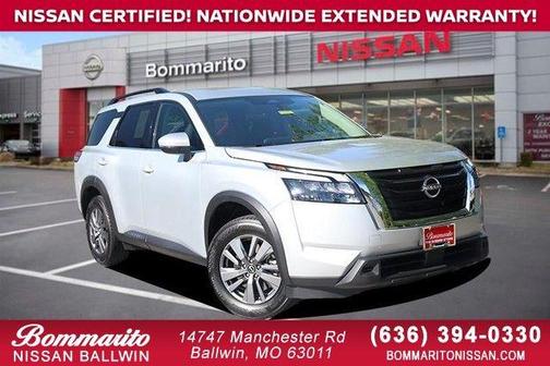 Brilliant Silver Metallic 2025 Nissan Pathfinder SV