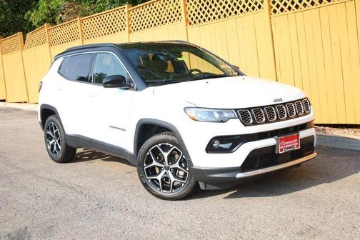 Bright White Clearcoat 2025 Jeep Compass Limited