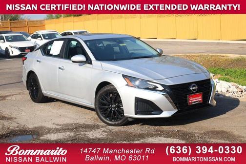 Brilliant Silver Metallic 2025 Nissan Altima SV