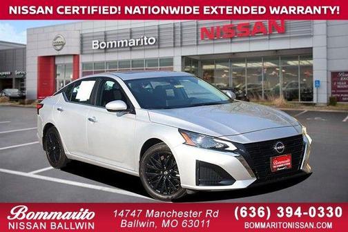 Brilliant Silver Metallic 2025 Nissan Altima SV