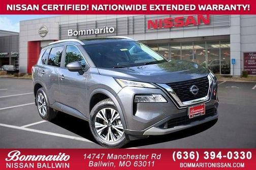 Gun Metallic 2023 Nissan Rogue SV