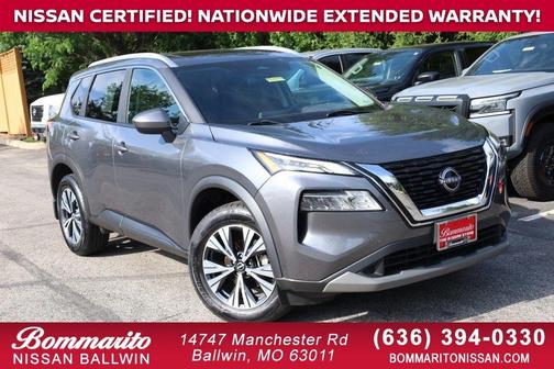 Gun Metallic 2023 Nissan Rogue SV