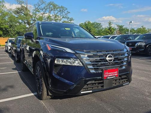 Deep Ocean Blue 2026 Nissan Rogue Platinum