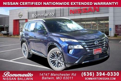 Deep Ocean Blue 2026 Nissan Rogue Platinum