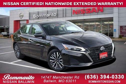 Black 2025 Nissan Altima SV