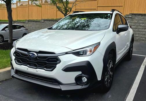 Crystal White Pearl 2025 Subaru Crosstrek Premium