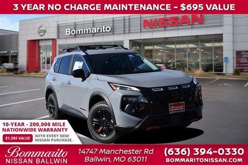 Boulder Gray Metallic 2026 Nissan Rogue Rock Creek