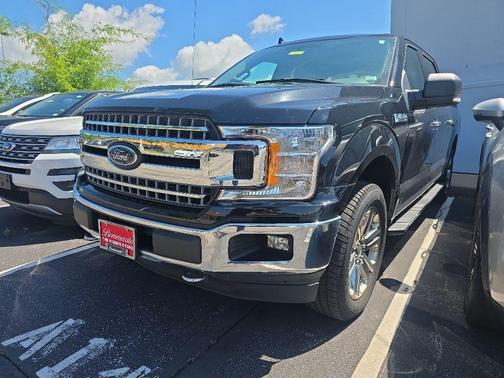 Shadow Black 2018 Ford F-150 XLT