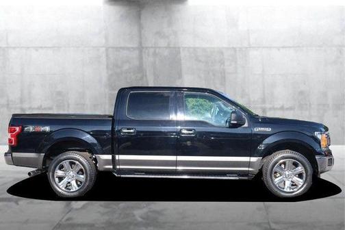 Shadow Black 2018 Ford F-150 XLT