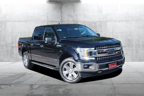 Shadow Black 2018 Ford F-150 XLT