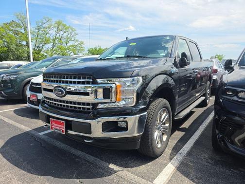Shadow Black 2018 Ford F-150 XLT
