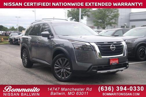 Gun Metallic 2025 Nissan Pathfinder SL