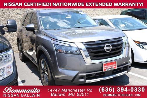 Gun Metallic 2025 Nissan Pathfinder SL