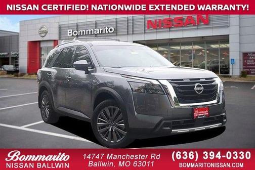 Gun Metallic 2025 Nissan Pathfinder SL