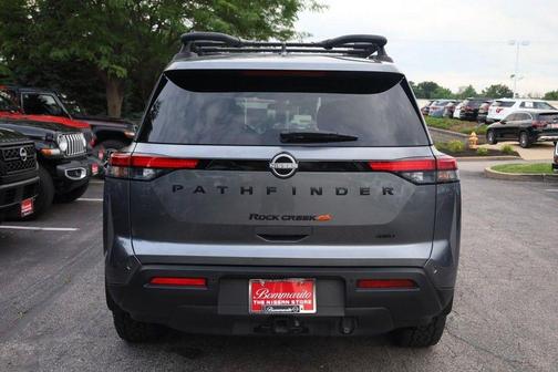 Gun Metallic 2025 Nissan Pathfinder Rock Creek
